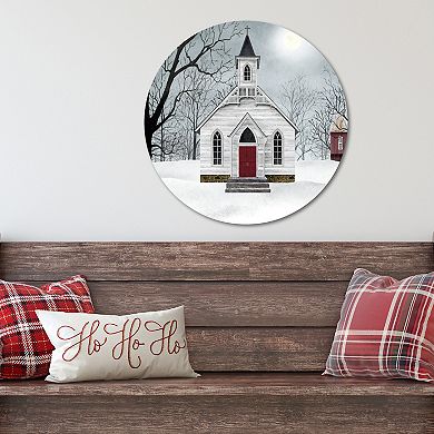 COURTSIDE MARKET Love One Another Circular Board Wall Art