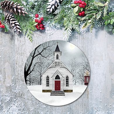 COURTSIDE MARKET Love One Another Circular Board Wall Art