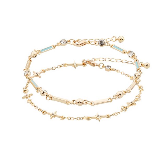 Kohls deals gold anklet