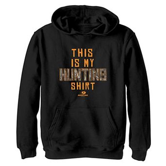 Boys 4-20 Mossy Oak This is my Hunting Shirt Camouflage Graphic Hoodie