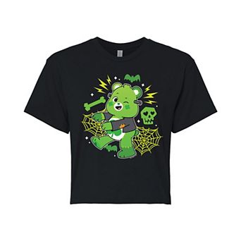 Juniors' Care Bears Unlock The Magic Frankenstein Graphic Tee