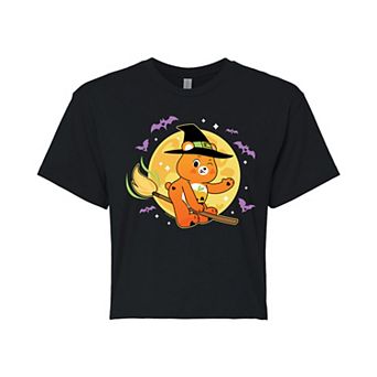 Juniors' Care Bears Unlock The Magic Witch Bear Graphic Tee