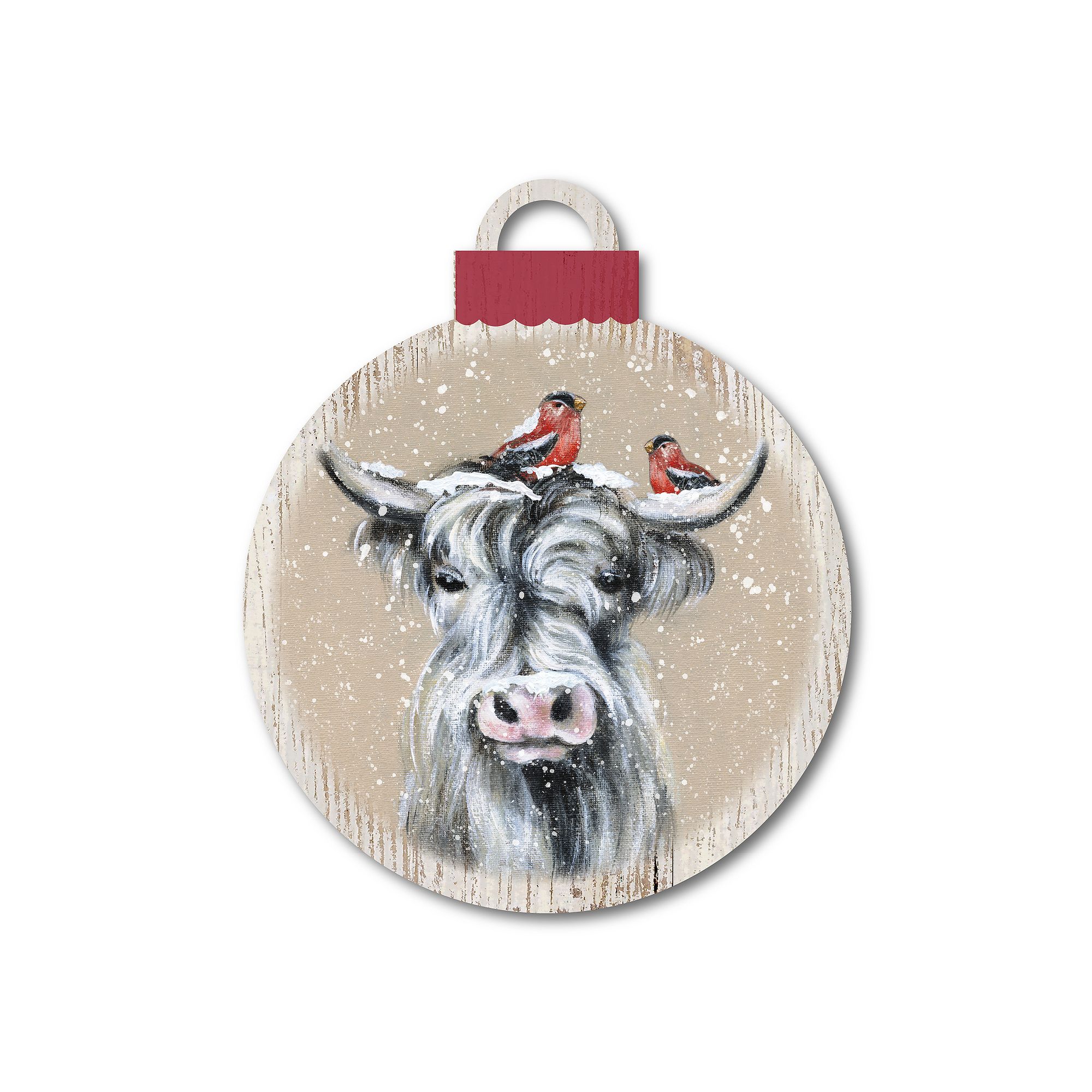 Courtside Market Playful Winter Ornament Board Wall Art, Multi