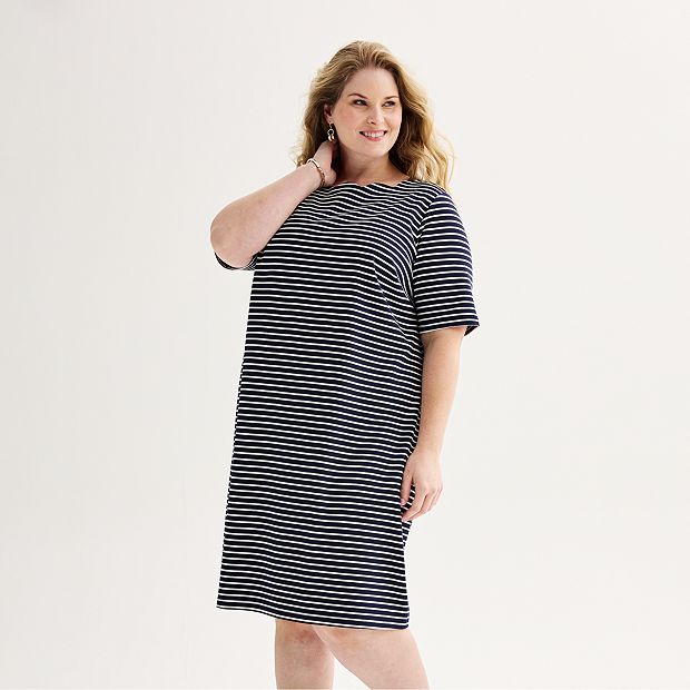 Croft and barrow hot sale plus size dresses