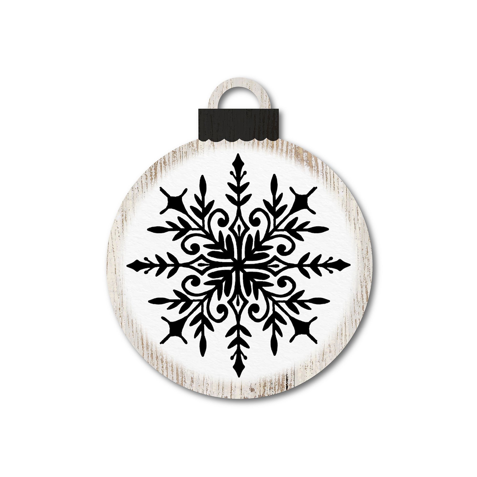Courtside Market Snowflake Ornament Board Wall Art, Multi