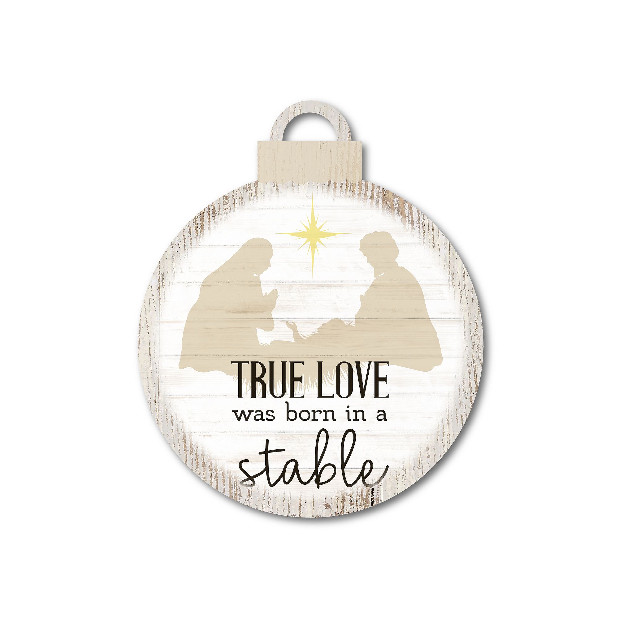Courtside Market In A Stable Ornament Board Wall Art, Multi