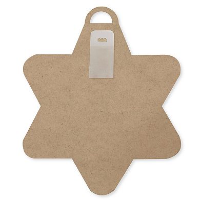 Courtside Market Star Of David Ornament Board Wall Art