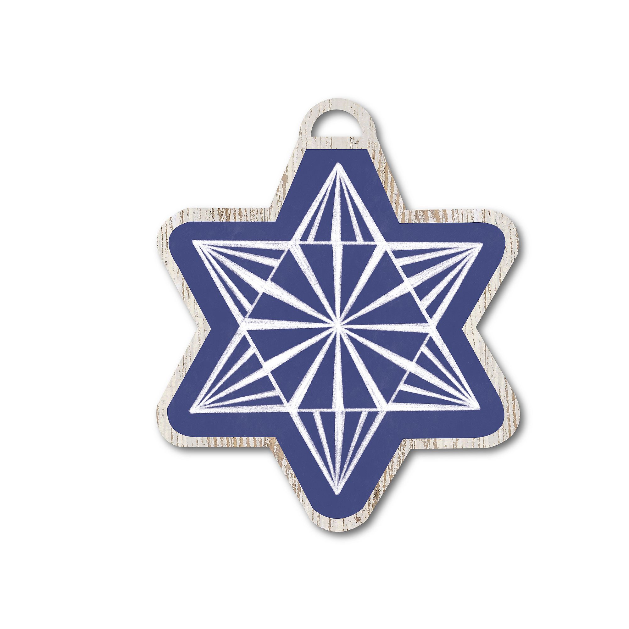 Courtside Market Happy Hanukkah Ornament Board Wall Art, Multi