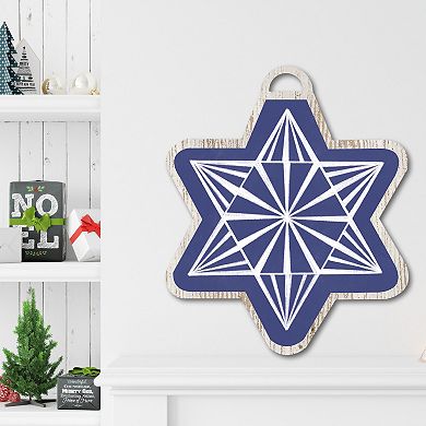 Courtside Market Happy Hanukkah Ornament Board Wall Art