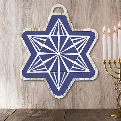 Courtside Market Happy Hanukkah Ornament Board Wall Art