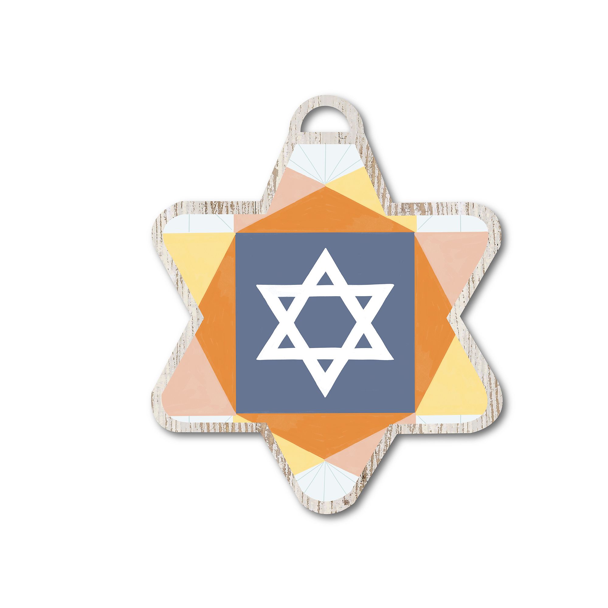 Courtside Market Happy Hanukkah II Ornament Board Wall Art, Multi