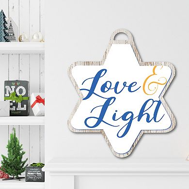 Courtside Market Love & Light Ornament Board Wall Art