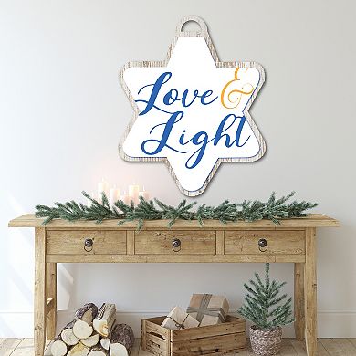 Courtside Market Love & Light Ornament Board Wall Art