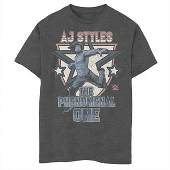 Boys WWE AJ Styles The Phenomenal One Graphic Tee