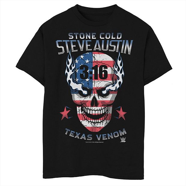 STONE COLD Tシャツ XL USED Vtg Stone Cold Steve Austin 3:16 Shirt Skull Terminator Bad