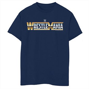 Boys WWE WrestleMania Logo Graphic Tee