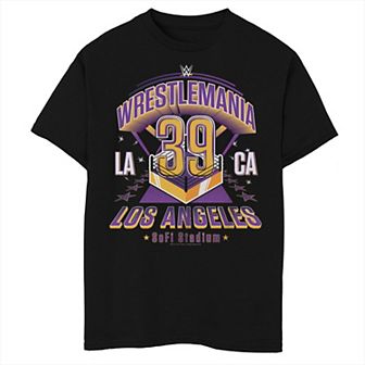 Boys WWE WrestleMania 39 LA California Ring Graphic Tee