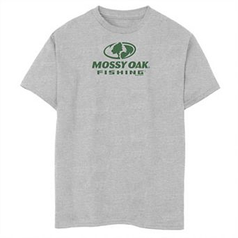 Boys Mossy Oak Fishing Tree Logo Graphic Tee