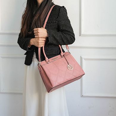 MKF Collection Elodie Triple Compartment Women’s Tote Bag by Mia K