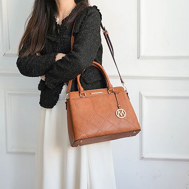MKF Collection Elodie Triple Compartment Women’s Tote Bag by Mia K