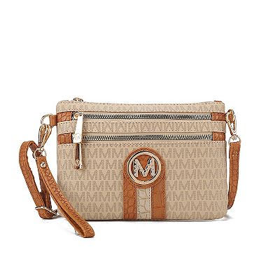 MKF Collection Tarren Signature Crossbody Wristlet by Mia K