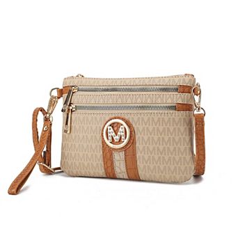 MKF Collection Tarren Signature Crossbody Wristlet by Mia K