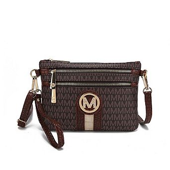 MKF Collection Tarren Signature Crossbody Wristlet by Mia K