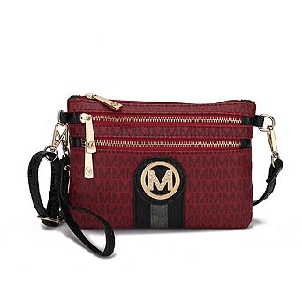 MKF Collection Tarren Signature Crossbody Wristlet by Mia K