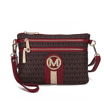 MKF Collection Tarren Signature Crossbody Wristlet by Mia K