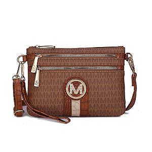 Mkf Collection Blossom Quilted Women's Shoulder Bag With A Mini