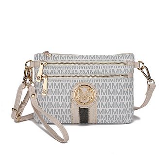 MKF Collection Tarren Signature Crossbody Wristlet by Mia K