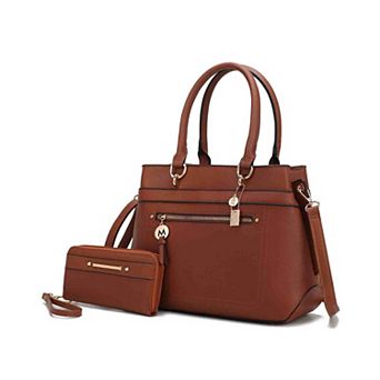 MKF Collection Gardenia Womens Tote Bag with Wallet 2 pc by Mia K