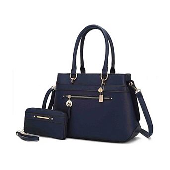 MKF Collection Gardenia Womens Tote Bag with Wallet 2 pc by Mia K