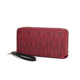 MKF Collection Danielle Milan M Signature Wallet Wristlet by Mia K