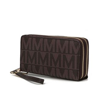 MKF Collection Danielle Milan M Signature Wallet Wristlet by Mia K