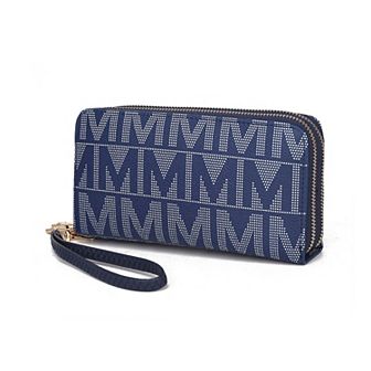 MKF Collection Danielle Milan M Signature Wallet Wristlet by Mia K