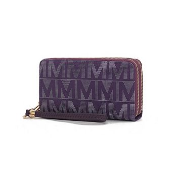 MKF Collection Danielle Milan M Signature Wallet Wristlet by Mia K