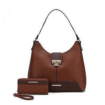 MKF Collection Graciela Hobo Color Block Handbag by Mia k.