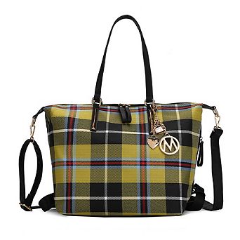 MKF Collection Layla Tote and Backpack for Women Multicomparment by Mia k.