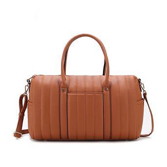 MKF Collection Luana Quilted Women’s Duffle Bag by Mia K