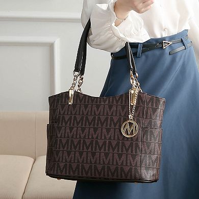 MKF Collection Braylee M Signature Tote Bag by Mia K.