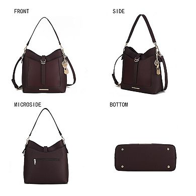 MKF Collection Geneva Womens Hobo Bag by Mia k