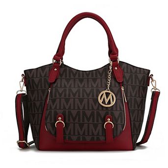 MKF Collection Fula Women's Signature Satchel Bag by Mia K