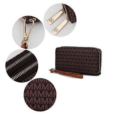 MKF Collection Noemy M Signature Wallet/Wristlet -by Mia K.