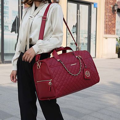 MKF Collection Lexie Womens Duffle Weekender Bag by Mia K