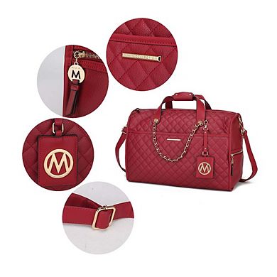 MKF Collection Lexie Womens Duffle Weekender Bag by Mia K