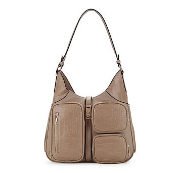 MKF Collection Daphne Faux Crocodile-embossed Shoulder Bag by Mia K