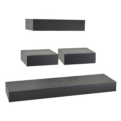 Belle Maison Floating Shelves 4 pc Set