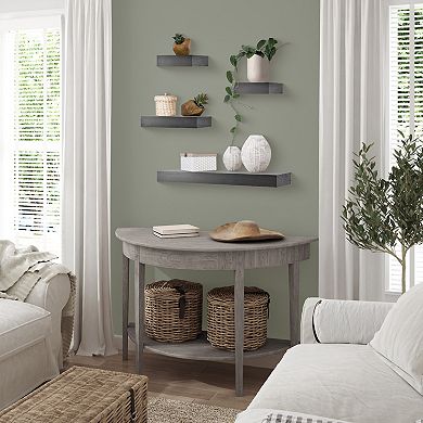 Belle Maison Floating Shelves 4 pc Set