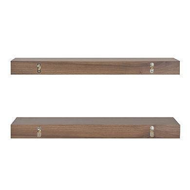 Belle Maison Set Of 2 Floating Shelves